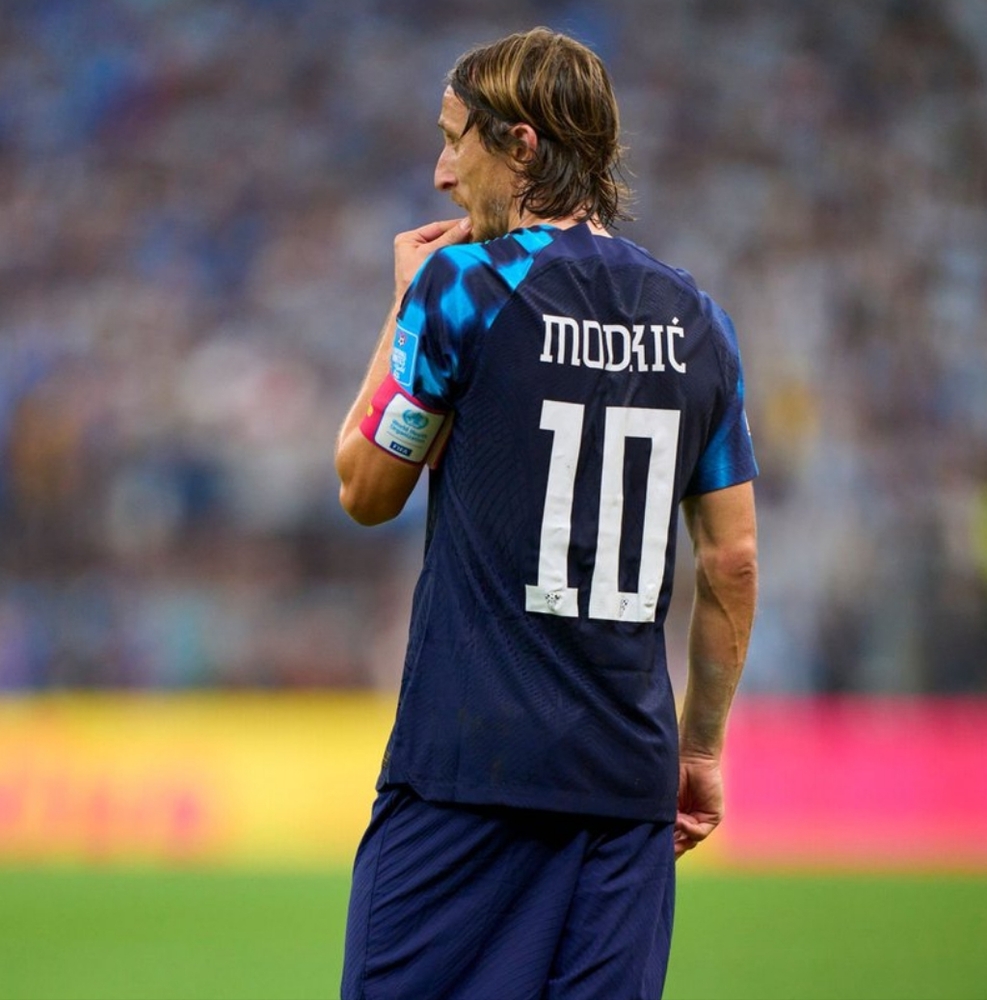 SOLD - Croatia Modric jersey